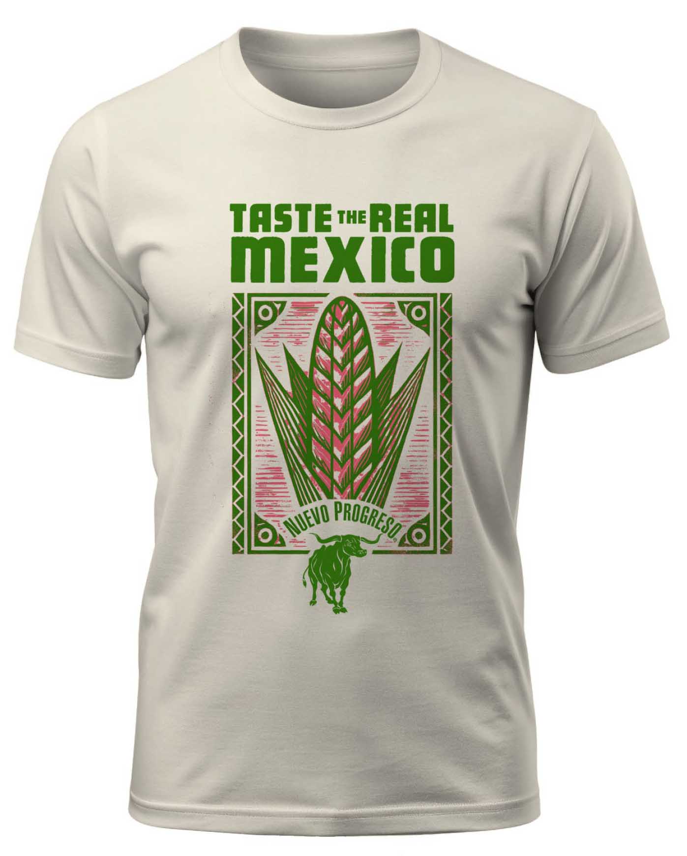 Tričko bílé - Taste the Real Mexico