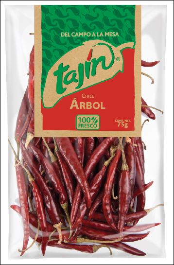 Tajin Arbol chili sušené 75g